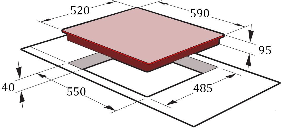 Варочная поверхность газовая Gunter&Hauer GL 68 BL - фото 7 Варочная поверхность газовая Gunter&Hauer GL 68 BL - фото 7