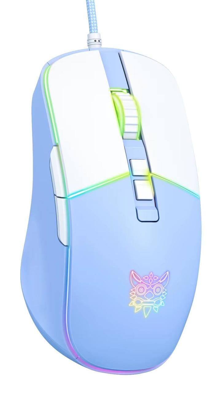 Мышка игровая Onikuma C-16 проводная с RGB подсветкой 7200 DPI 8 кнопок USB (7943777)