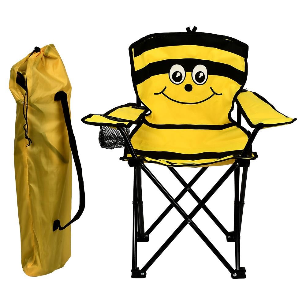 Кресло туристическое раскладное Bee XS 54х37х73 см (MH-3298XS-bee) - фото 2 Кресло туристическое раскладное Bee XS 54х37х73 см (MH-3298XS-bee) - фото 2