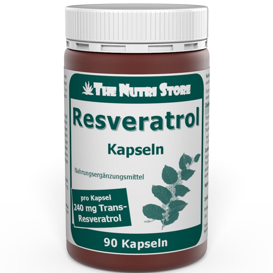 Ресвератрол The Nutri Store Resveratrol 240 мг 90 Caps (ФР-00000224)