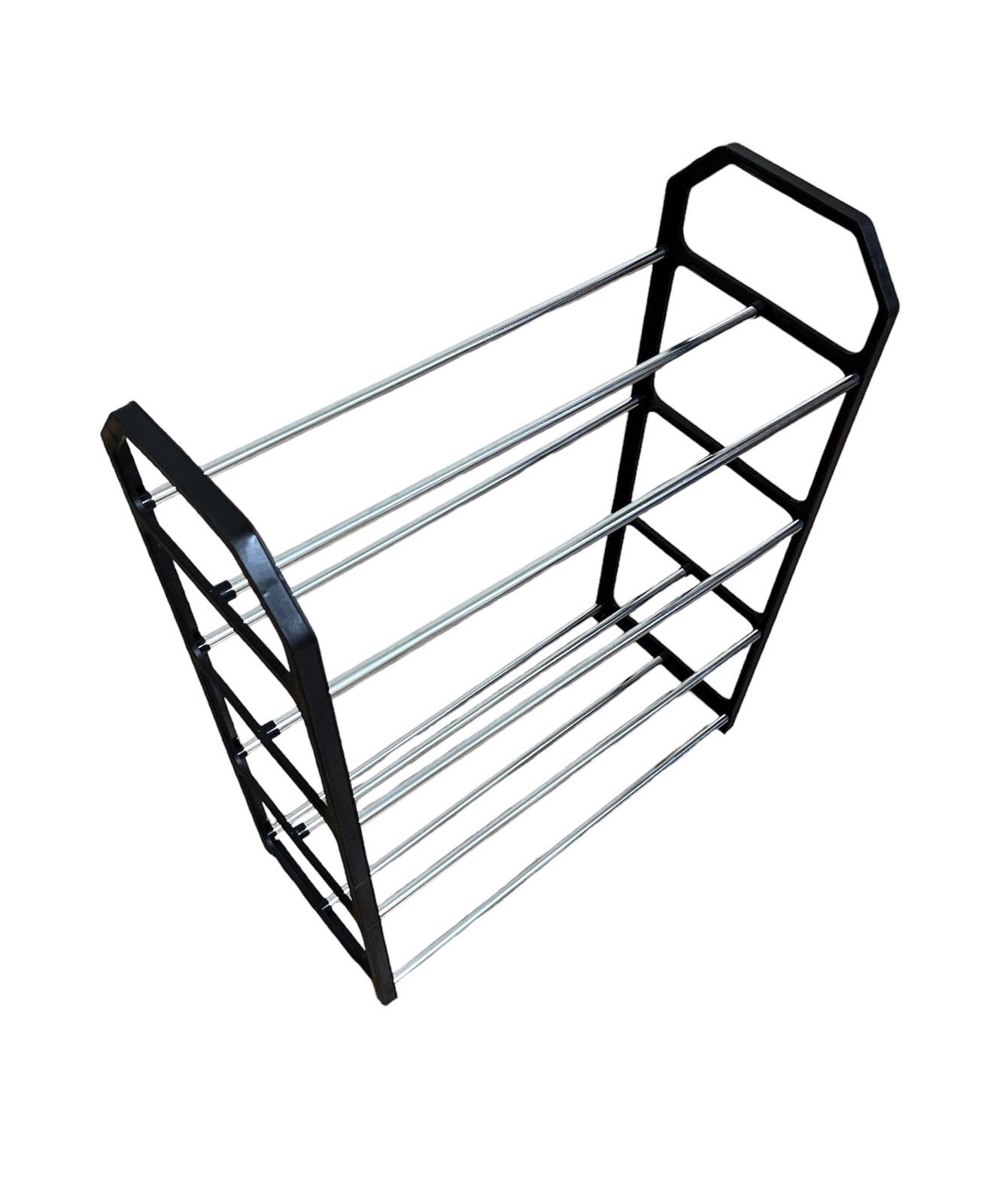 Полиця для взуття Shoe Rack на 4 яруси 50х42х18 см (DNA-06) - фото 6