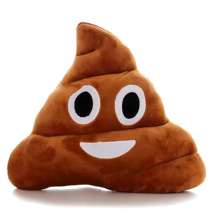 Мягкая игрушка Weber Toys Смайлик Emoji Мистер-какашка 20 см (emoji-20)