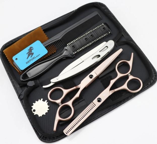 Набор ножниц и инструментов Barbershop 7 пр. Pearl (10381027)