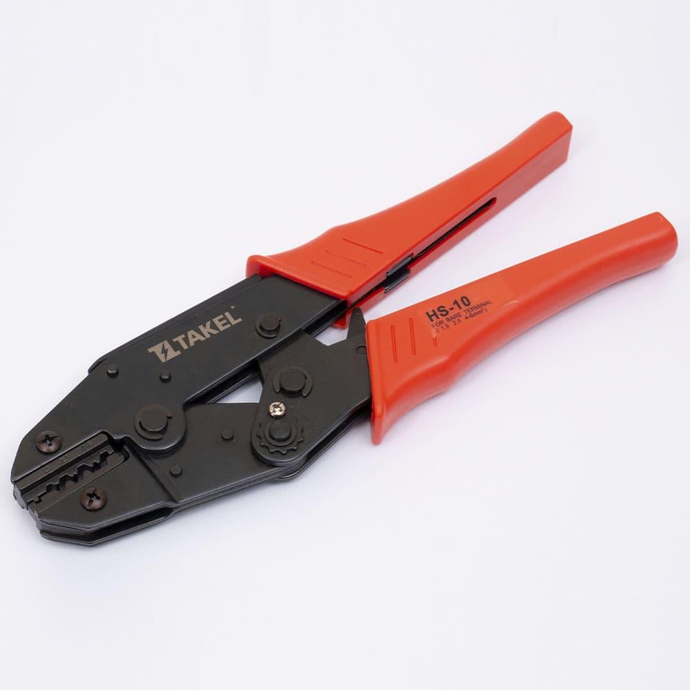 Інструмент опресувальний TAKEL HS-10 для наконечників без ізоляції 1,5-6 мм2 (504015)