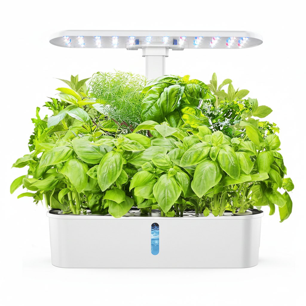 Система гидропонная IGS-61 на 12 растений с LED-подсветкой Белый (31434051) Система гидропонная IGS-61 на 12 растений с LED-подсветкой Белый (31434051)