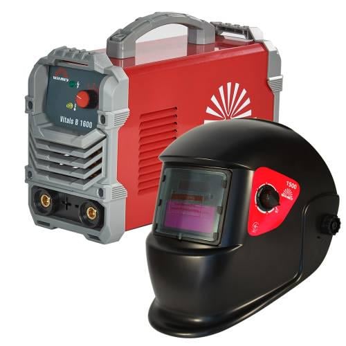 Аппарат сварочный Vitals B 1600 с маскойа сварщика 1500 1 + 1 (000156472)