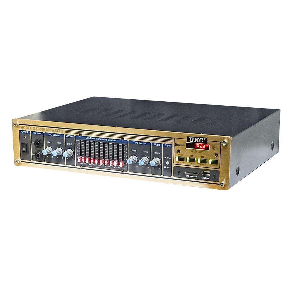 Усилитель звука UKC KA3000 блютуз эквалайзер (30230) - фото 2