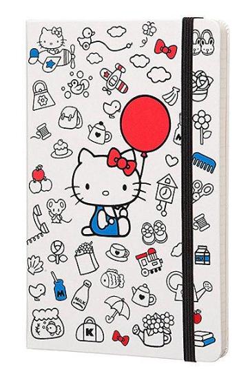 Блокнот Moleskine Hello Kitty средний Белый (LEHK02QP060)