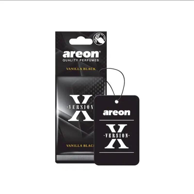 Ароматизатор Areon Х-Version Черная ваниль картонная подвеска (080863)