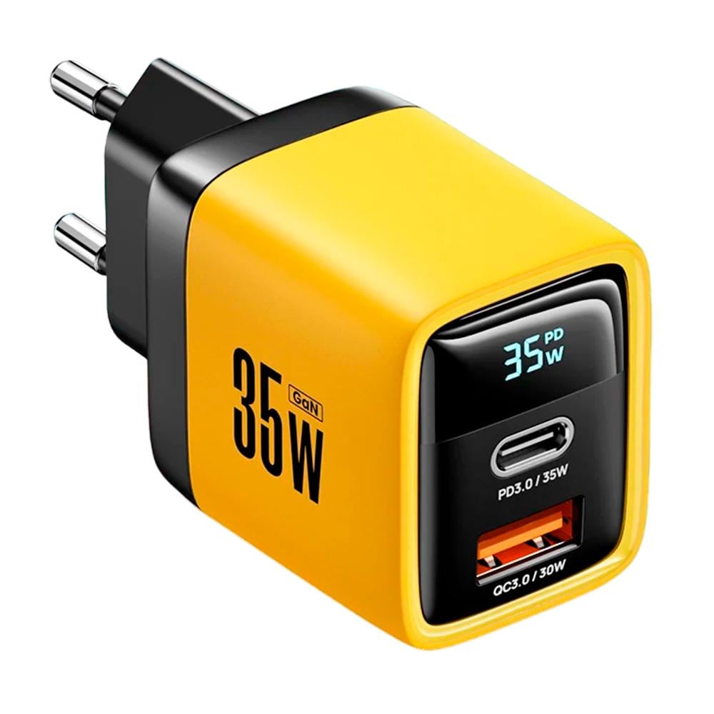 Зарядное устройство для Asometech 35W GaN PD 3.0 QC 3.0 (1014-531-00) Зарядное устройство для Asometech 35W GaN PD 3.0 QC 3.0 (1014-531-00)