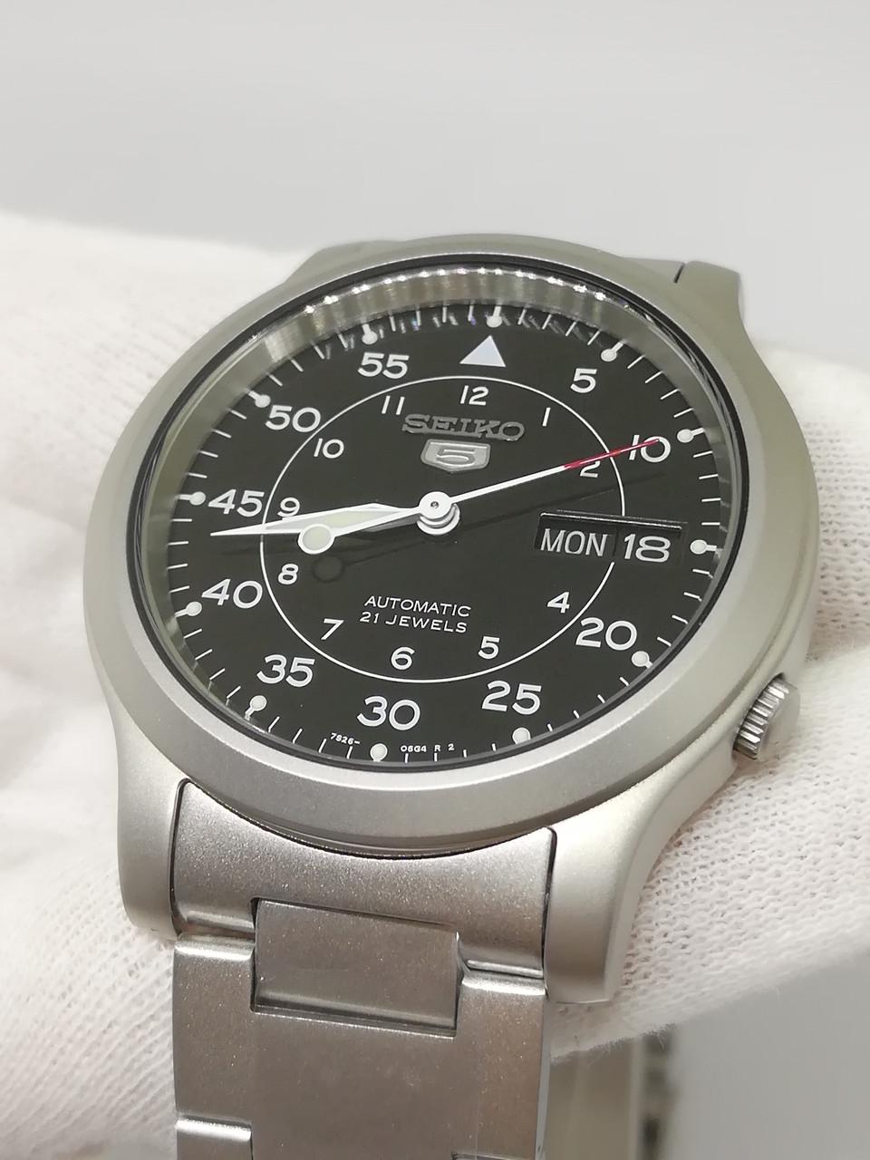 Наручные часы мужские Seiko SNK809K1 с автоподзаводом (549408545) - фото 4 Наручные часы мужские Seiko SNK809K1 с автоподзаводом (549408545) - фото 4