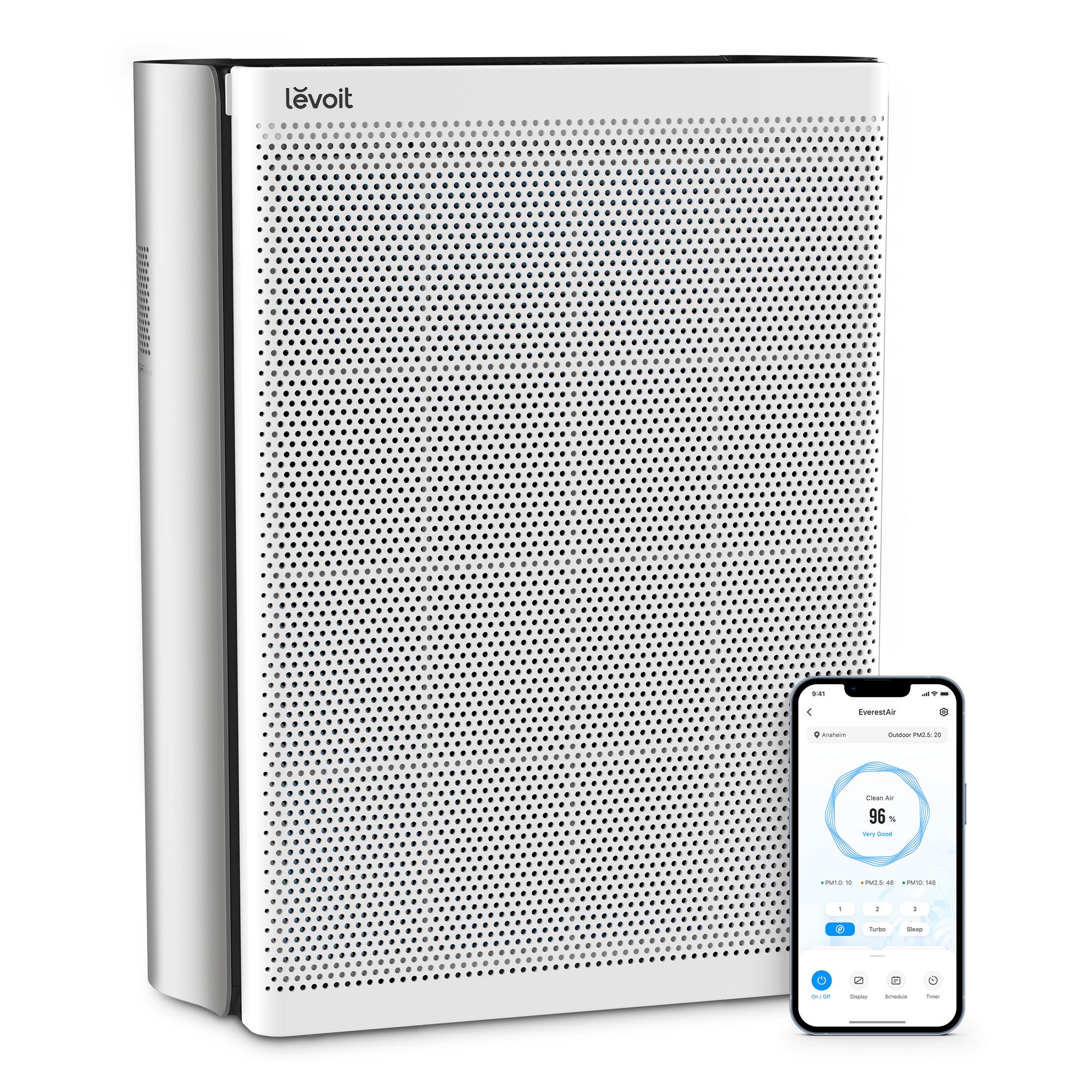Очиститель воздуха Levoit VeSync EverestAir Smart True с Нера-фильтром - фото 2