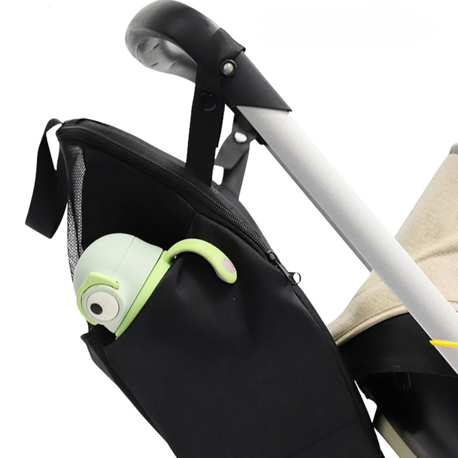 Рюкзак для прогулок с ребенком на коляску и чемодан для путешествий Черный (4130) - фото 8