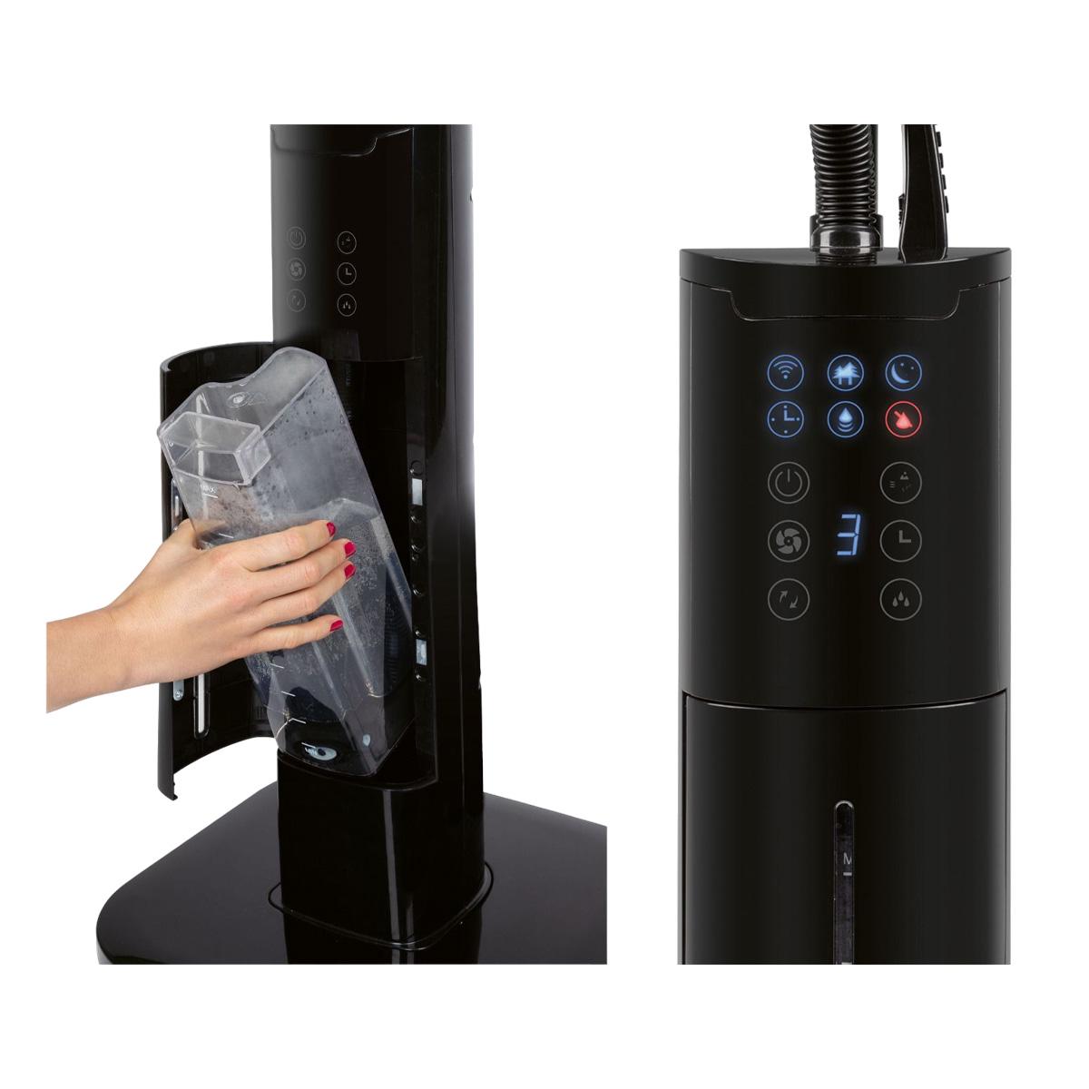 Вентилятор Profi Care PC-VL 3089 LB Wifi 70 Вт із зволожувачем Чорний (PC-VL 3089) - фото 4 Вентилятор Profi Care PC-VL 3089 LB Wifi 70 Вт із зволожувачем Чорний (PC-VL 3089) - фото 4