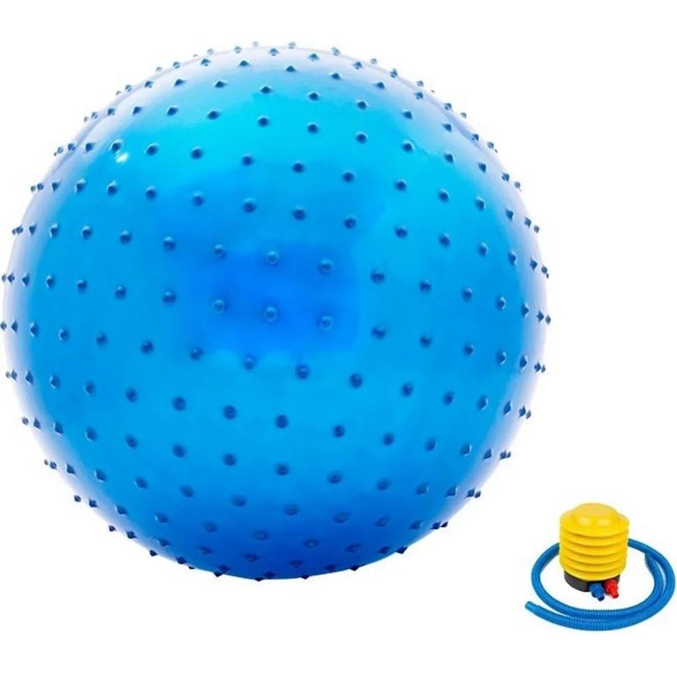 М'яч для фітнесу масажний з шипами 65 см до 150 кг (2662575389)
