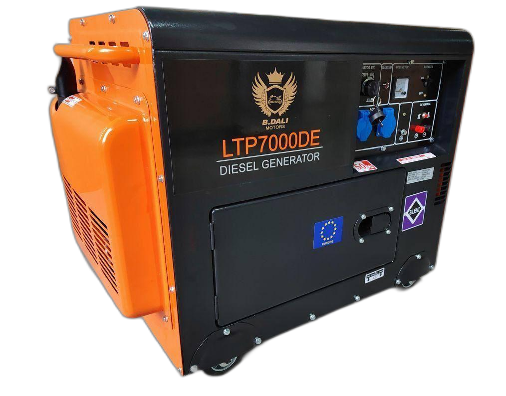 ᐉ Генератор дизельный B. Dalimotors LTP7000DE 7 кВт