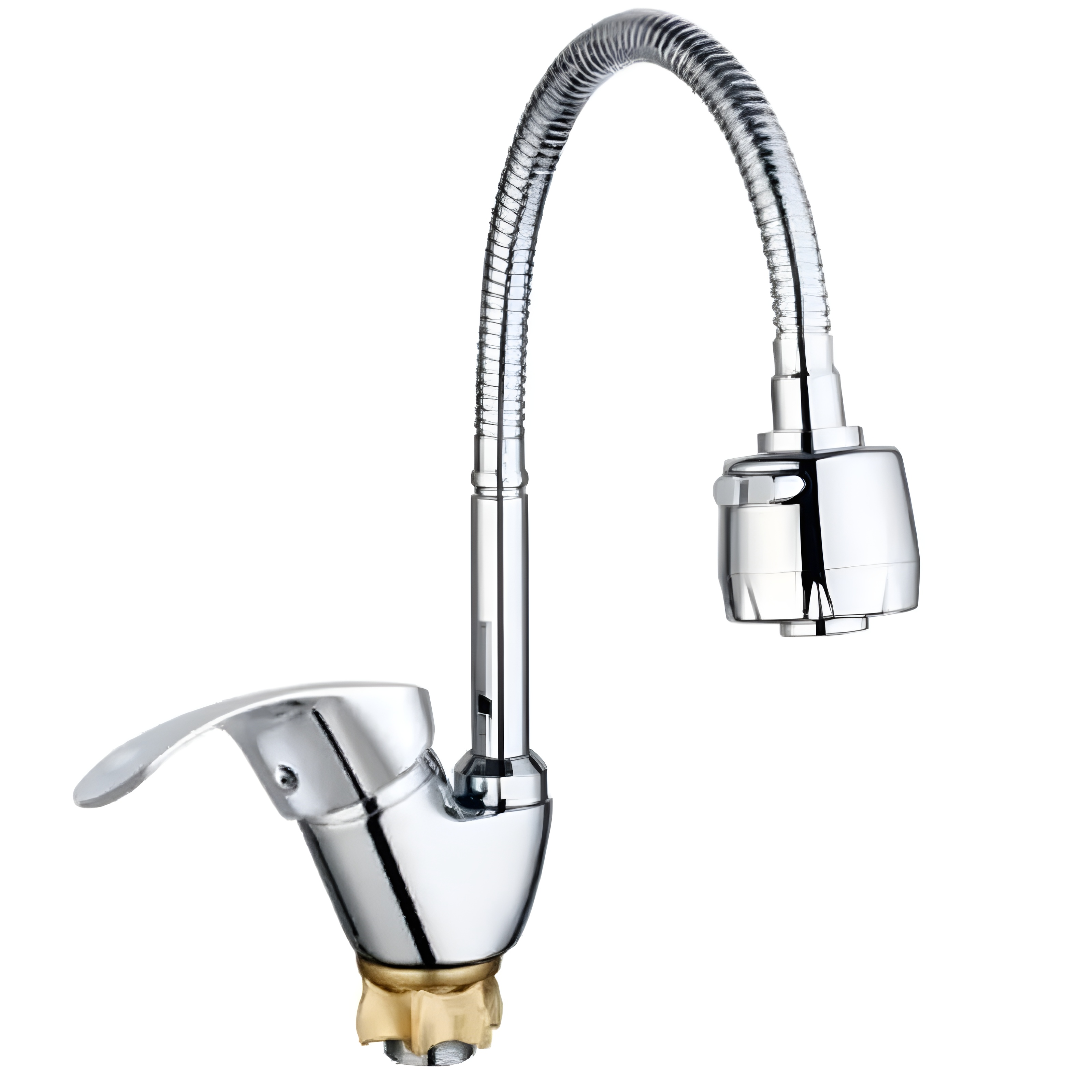 Змішувач для кухні з рефлекторним виливом MIXXUS YUB4-135 Reflector (MI6476)