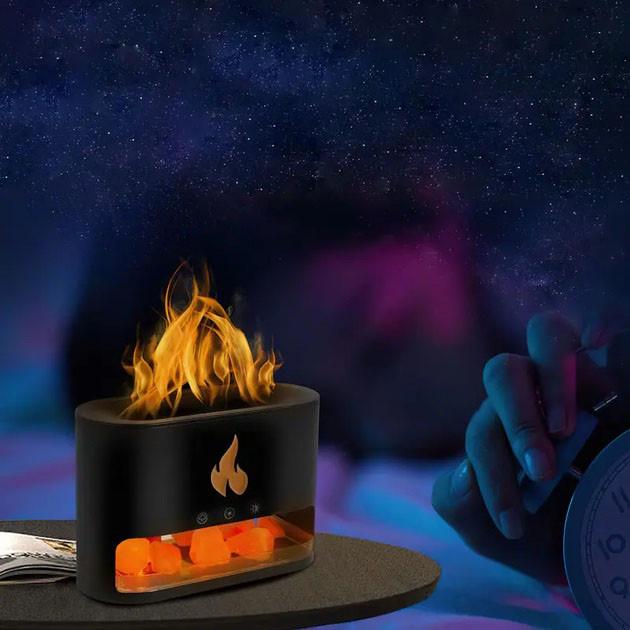 Увлажнитель воздуха Docsal Flame 3в1 с соляными камнями - фото 4 Увлажнитель воздуха Docsal Flame 3в1 с соляными камнями - фото 4