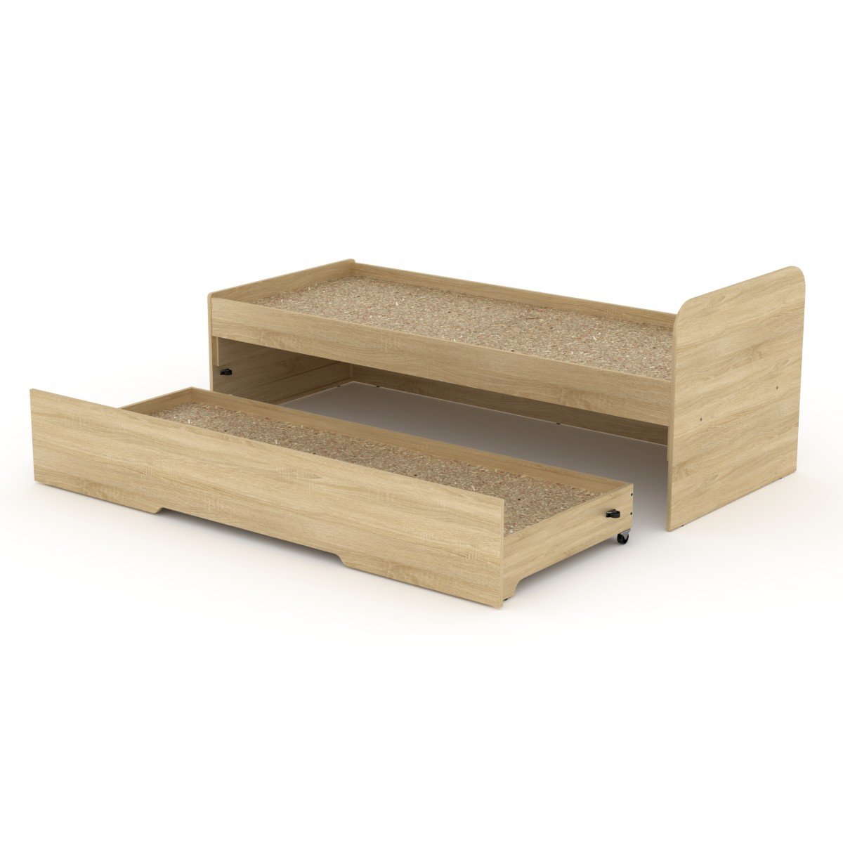 Кровать трансформер Компанит 80+70 Сонома (14057) - фото 3 Кровать трансформер Компанит 80+70 Сонома (14057) - фото 3