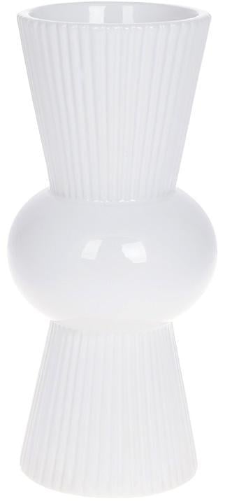 Ваза керамічна Stone Flower 10х10х22,6 см Білий (BD-733-483)