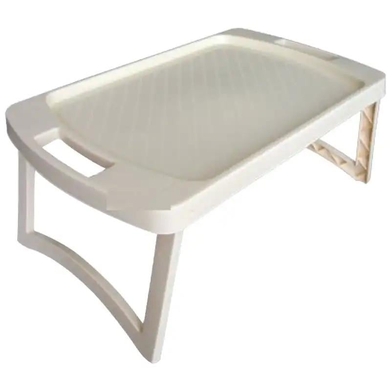 Таця для сніданку в ліжко розкладний Білий (2674)