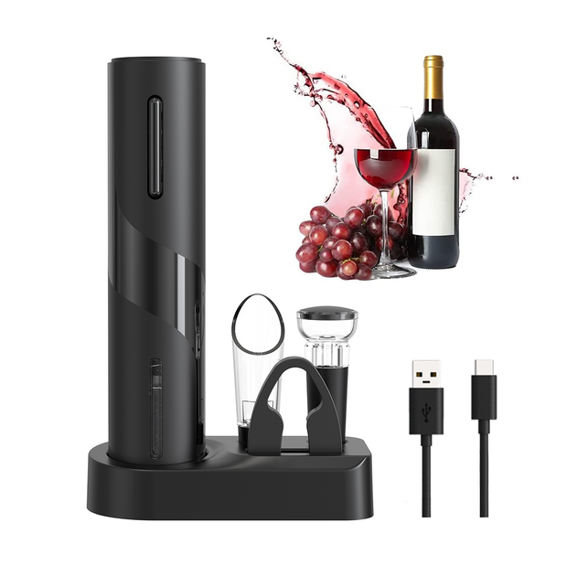 Штопор для вина на аккумуляторе WINE SET (2314825656) - фото 9