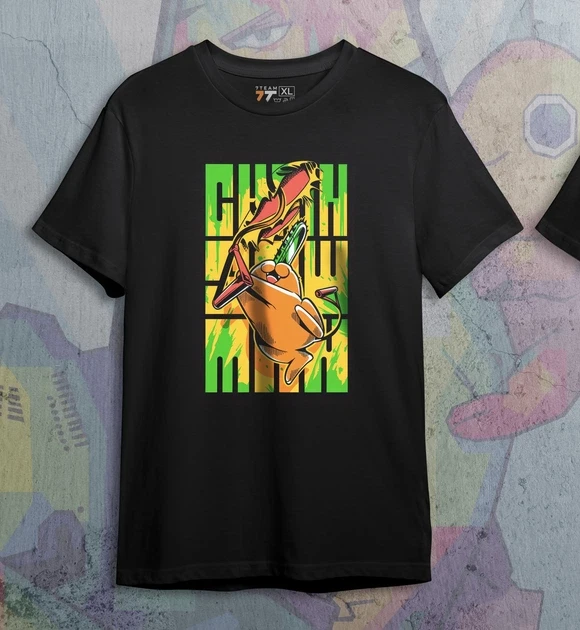 Футболка мужская с принтом Человек-бензопила Почита р. 48 (Anime0003)