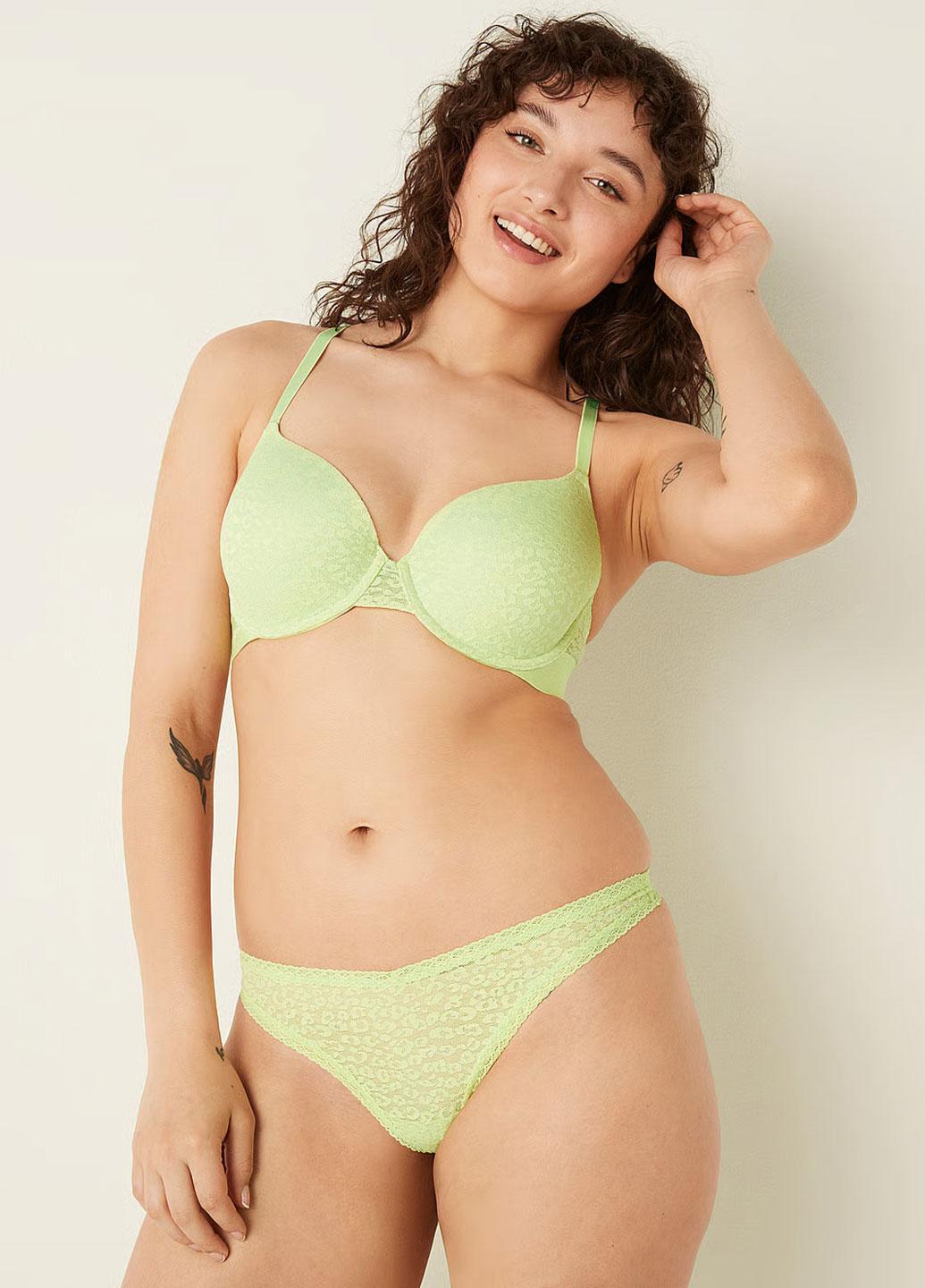 Трусики Victoria's Secret XL Зеленый (356000997325QNRXL)