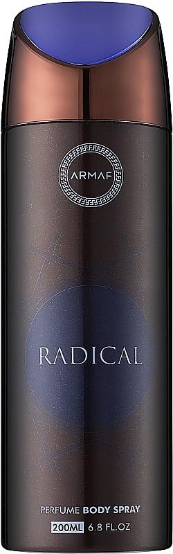 Парфумований дезодорант чоловічий Radical Brown Armaf Sterling 200 мл