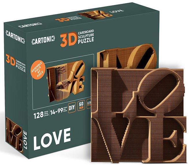 Конструктор картонный Cartonic 3D Puzzle Love