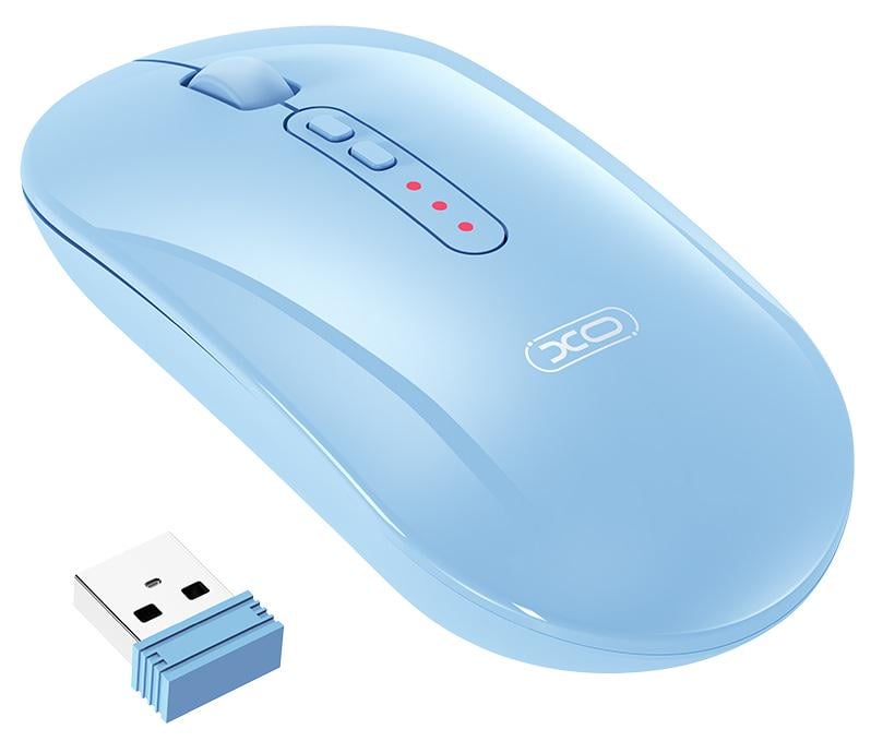 Мышь XO M13 BT Silent беспроводная Голубая (UG-M13 Blue)