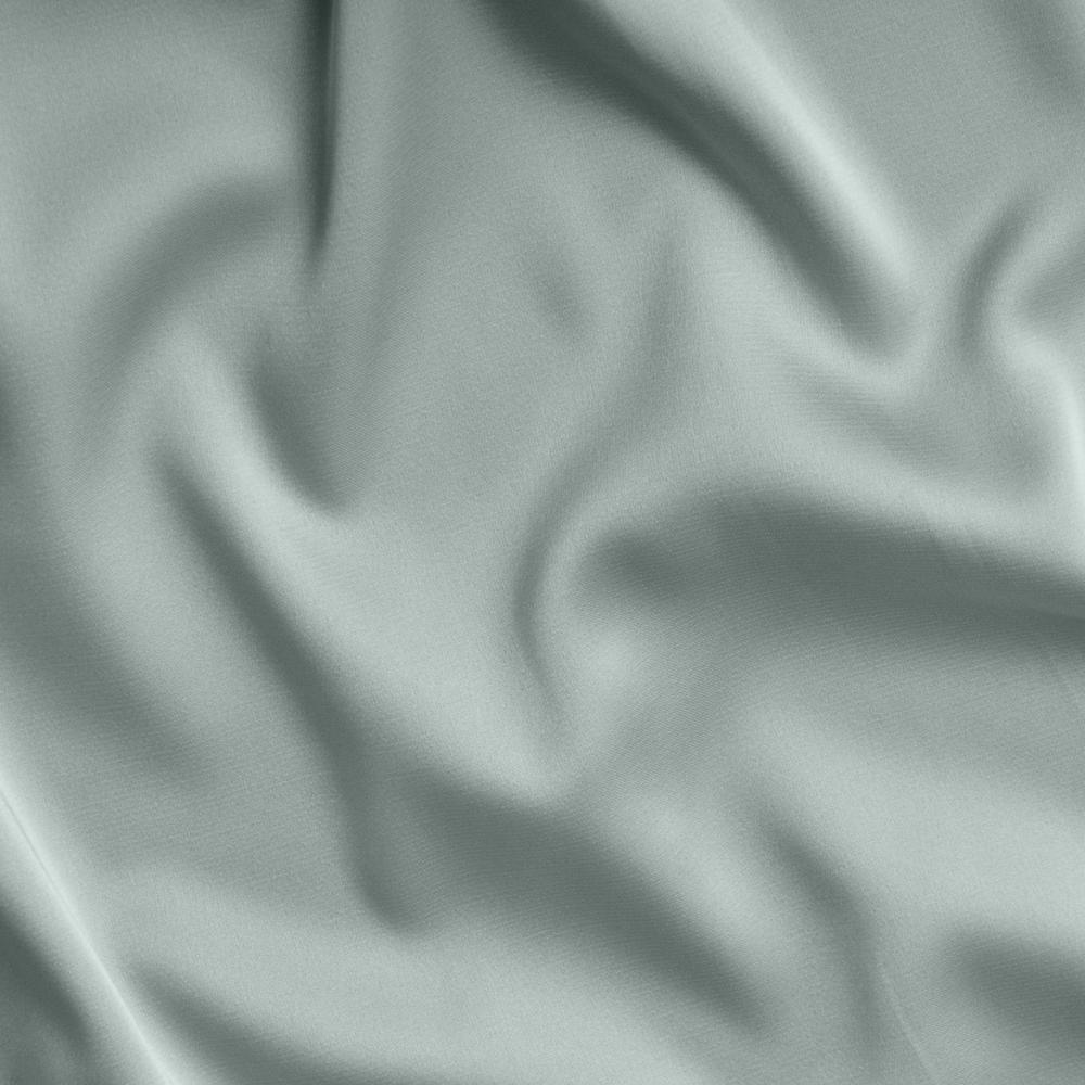 Ткань плательная атлас шелк Vanessa зелена пастель