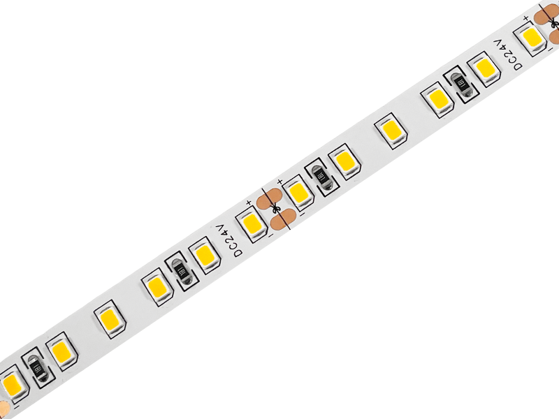 Светодиодная лента AVT 2835 120 LED 8 мм 24 В 9 Вт/м IP20 Белый теплый (8073) - фото 3