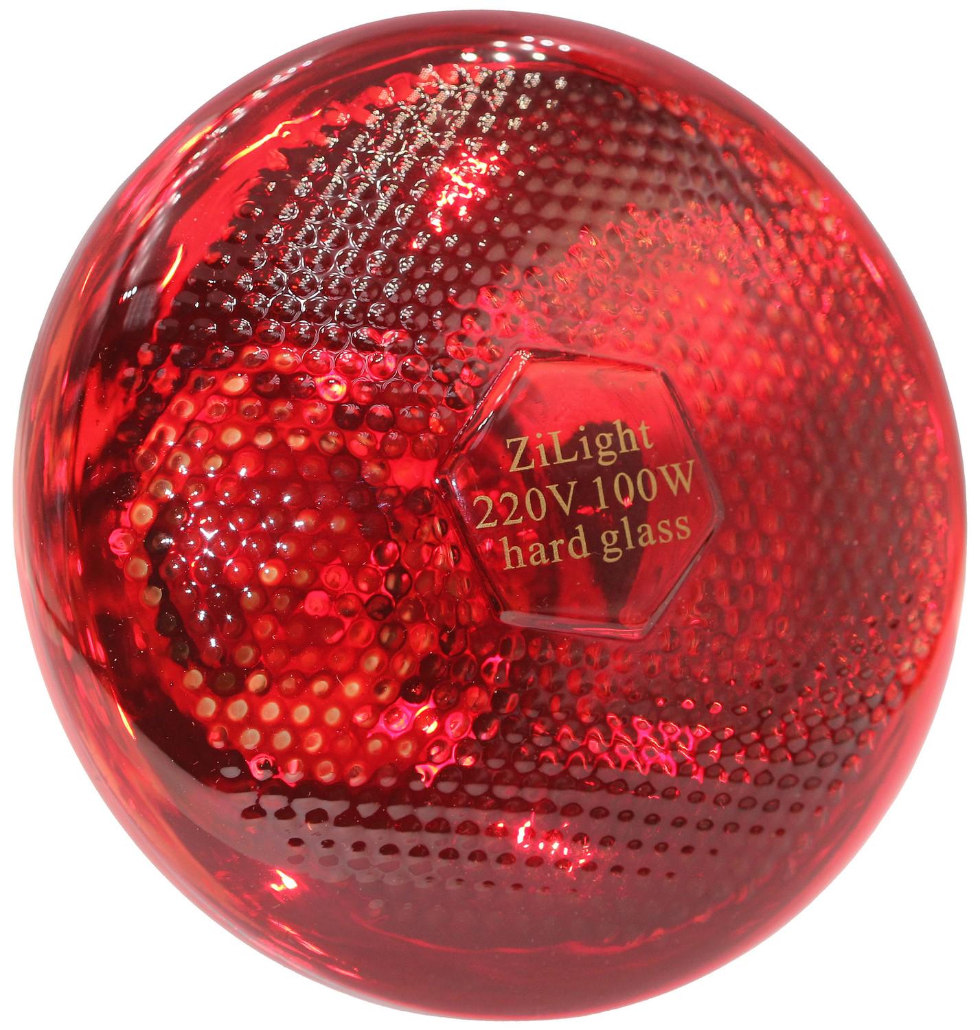 Лампа інфрачервона для обігріву тварин ZiLight BR38 тверде скло Е27 100 Вт (00016729) - фото 3