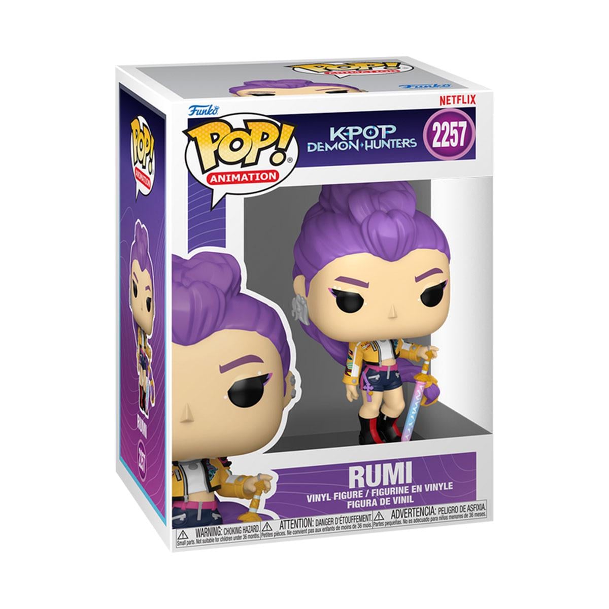 Детская игровая фигурка Funko POP коллекционная K-Pop Demon Hunters Rumi аниме (94692)
