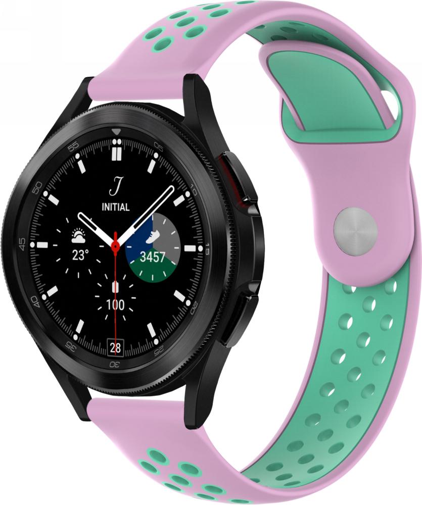Ремешок Sport для Galaxy Watch 4 Classic 46 мм Turquoise Pink (22982-50)