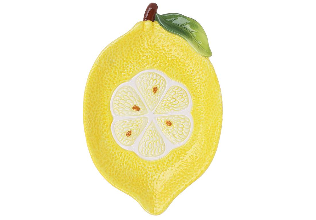 Тарелка фарфоровая квадратная BonaDi Весенняя история 15x15 см (K100)