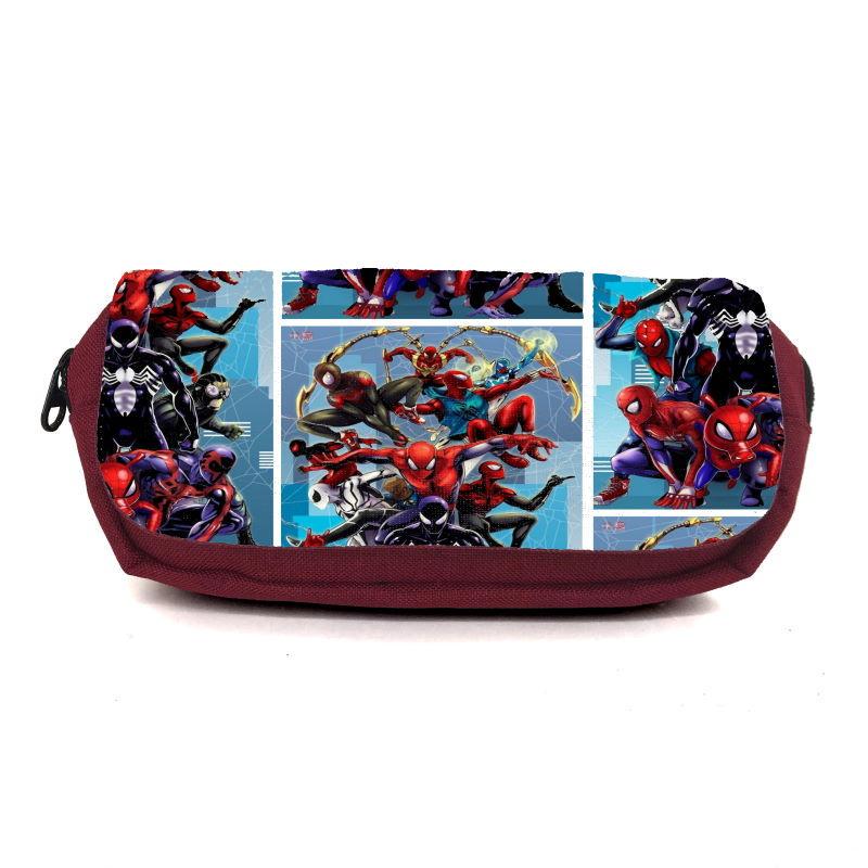 Пенал школьный Паук Spiderman-038 Бордовый (1560354581) Пенал школьный Паук Spiderman-038 Бордовый (1560354581)