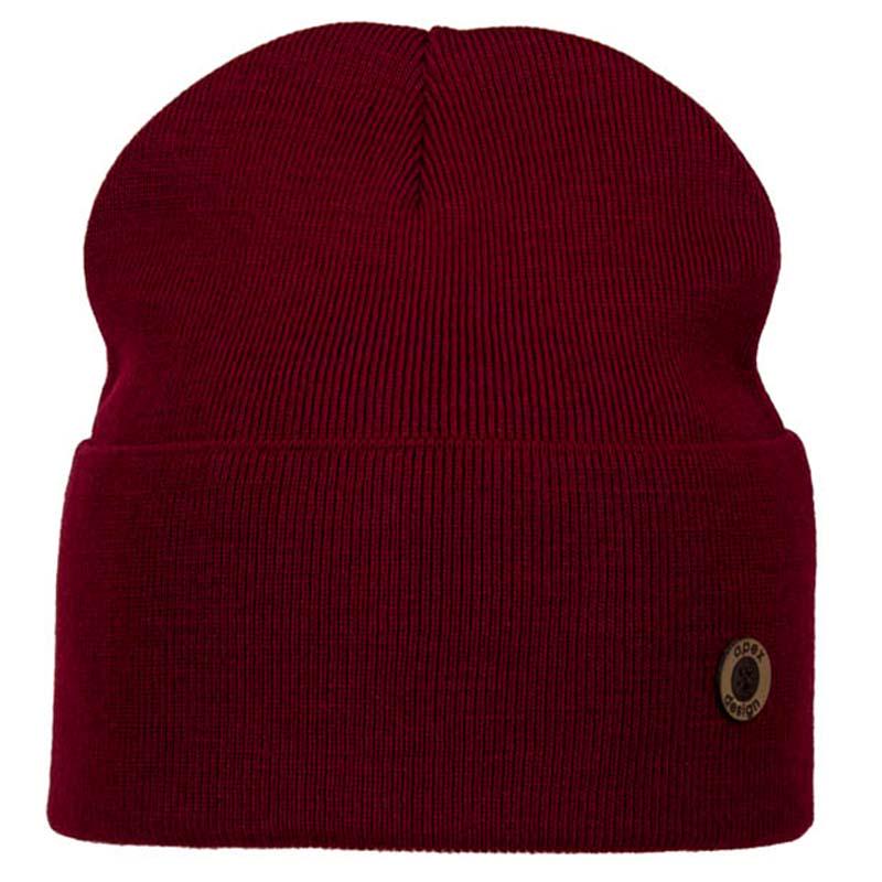 Шапка молодежная лопата гладкой вязки Apex Кант One Size Бордовый (69353) - фото 1 Шапка молодежная лопата гладкой вязки Apex Кант One Size Бордовый (69353) - фото 1