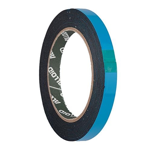 Скотч Alloid двосторонній на спинній основі 12 мм х 5 м ПЕ лайнер Синій (DT-351205)