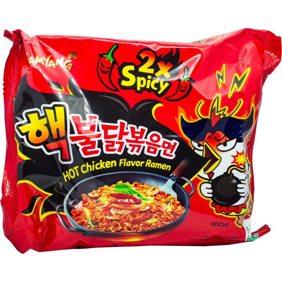 Лапша рамен Samyang Buldak 2x Spicy с курицей 140 г (19068969)