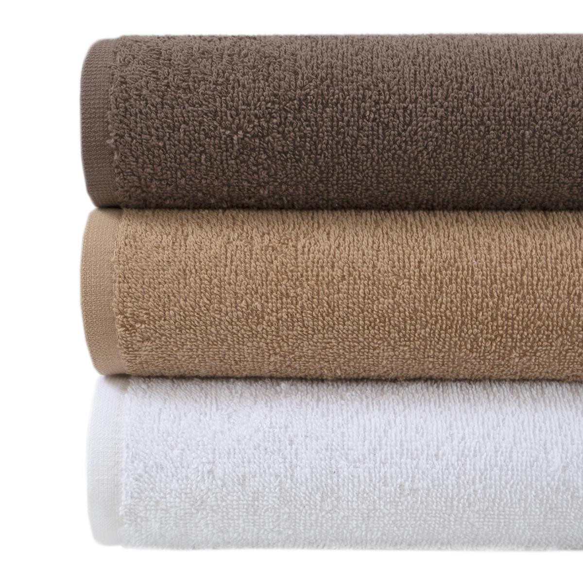 Набір рушників Lotus Home Basic 3 шт. 400 г/кв. м 30x50 см Коричневий/Кавовий/Білий (svt-2000022342421) - фото 2 Набір рушників Lotus Home Basic 3 шт. 400 г/кв. м 30x50 см Коричневий/Кавовий/Білий (svt-2000022342421) - фото 2