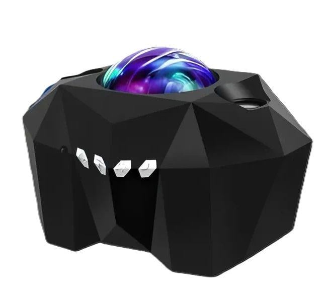 Нічник-проєктор галактики з Bluetooth-колонкою STB Dream Aurora 3D Чорний (9943)