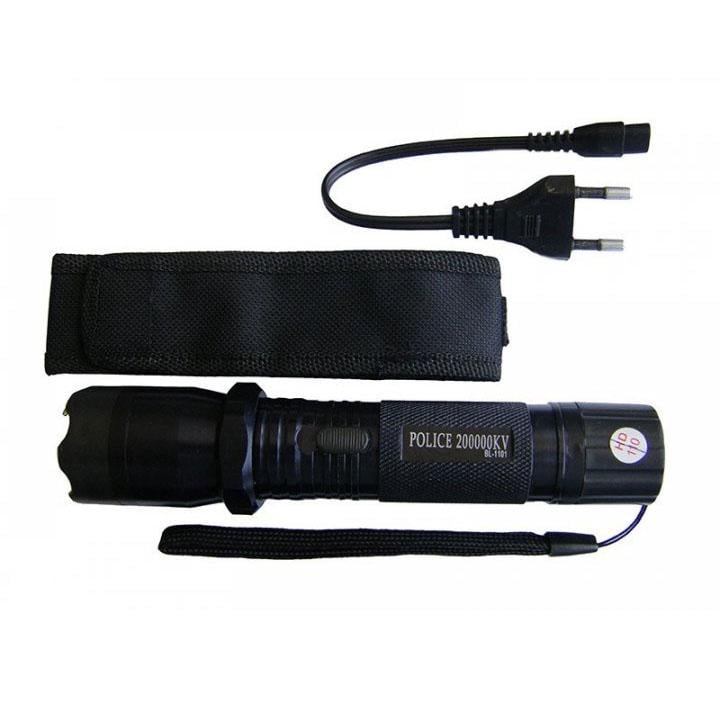 Фонарь светодиодный BL-1101 ЗУ 220 В с чехлом (ws21483)