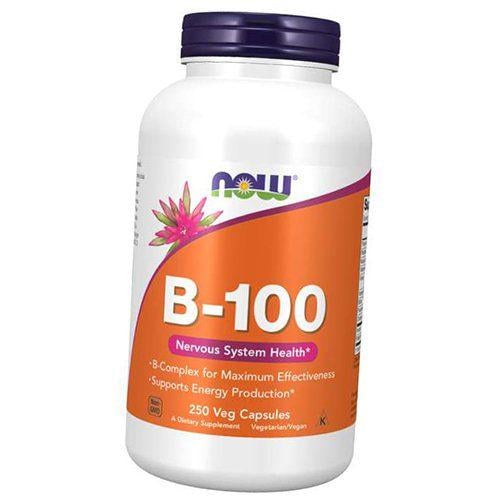 ᐉ Витамины группы В Now Foods Vitamin B-100 250 вег капс (36128020)