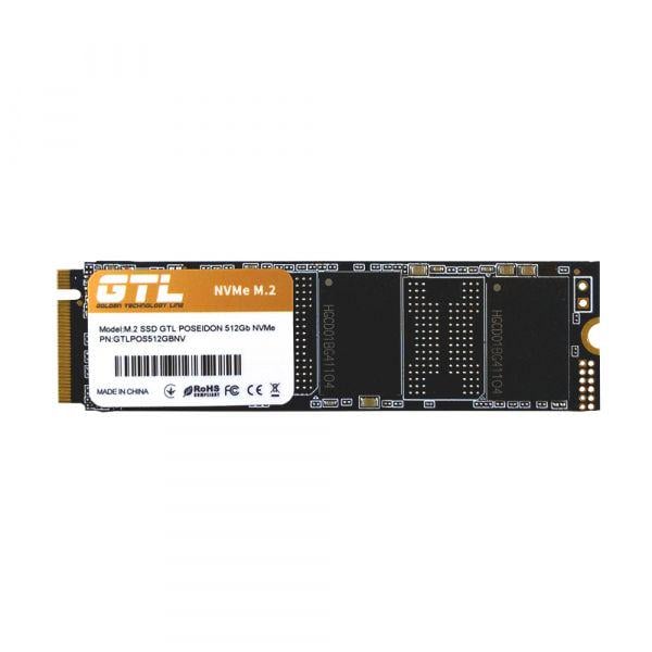 SSD-накопичувач GTL Poseidon 512Gb M.2 PCI-E 3.0 x4 3D TLC (GTLPOS512GBNVOEM) Bulk