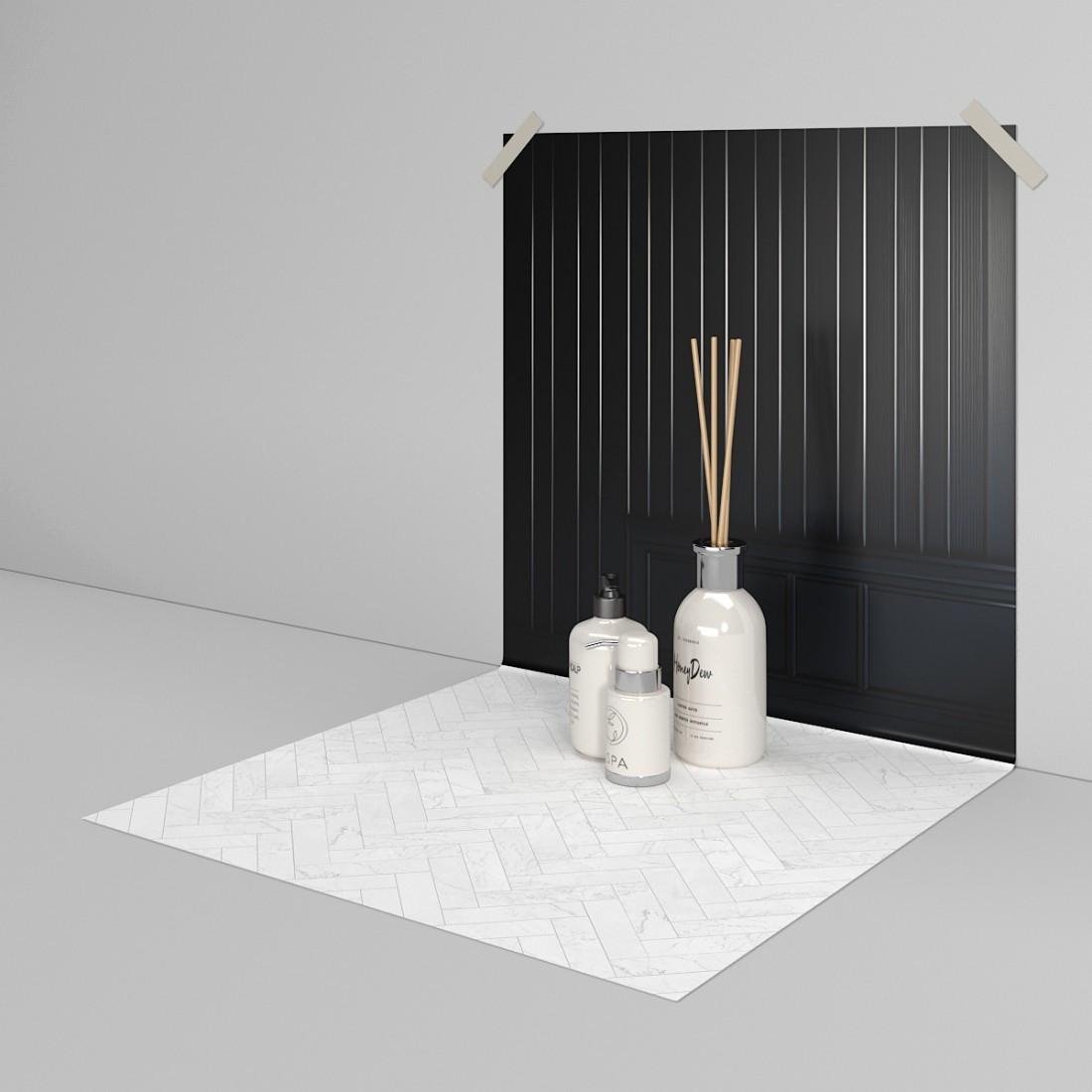 Фотофон виниловый Frontlit 450 г/м2 стена/пол 50x100 см №59246