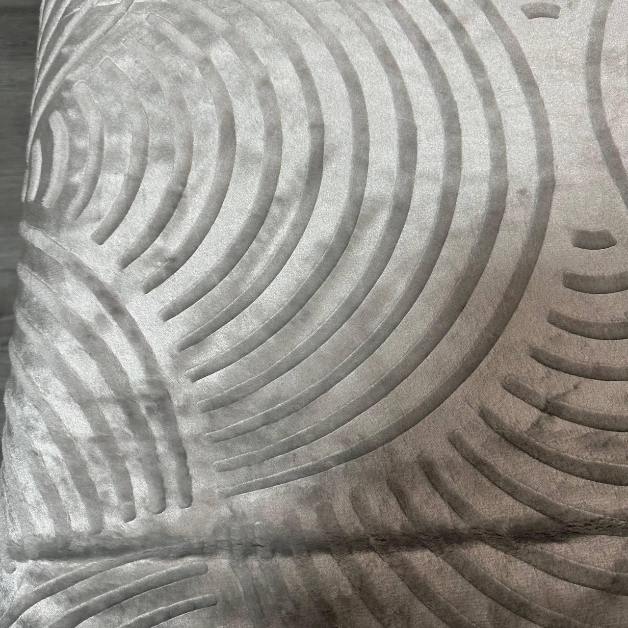 Покривало на ліжко акрилове 200x230 см Сірий (P-акрил-17) - фото 6