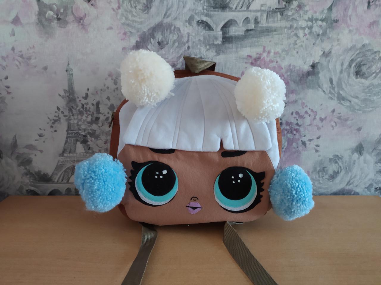 Рюкзак для дівчинки Lol Сніговий янгол фетровий (00015) - фото 2 Рюкзак для дівчинки Lol Сніговий янгол фетровий (00015) - фото 2