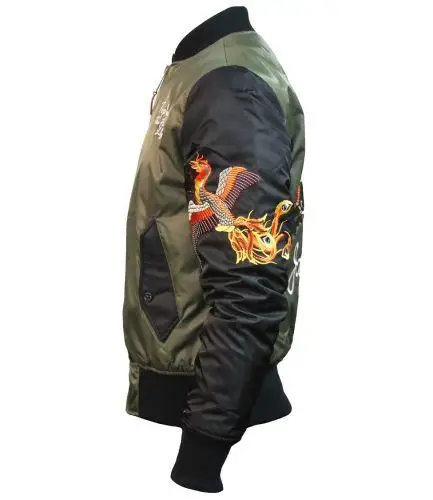 Бомбер Top Gun The Flying Legend Bomber Jacket XS Olive (TGJ1634OXS) - фото 4